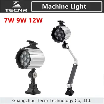 7 W 9 W 12 W CNC Stroj za rezanje Led Svjetlo 12 24 36 110 220 za Industrijsku Alat za rad Svjetlo Lampe Duge Ruke Sklopivi Svjetla