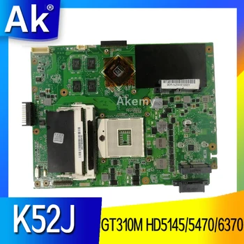 K52J Matična ploča s GT310M HD5145 HD5470 HD6370 za ASUS K52JC K52JB K52JR K52JT K52JU P52J Matična ploča laptopa matična ploča