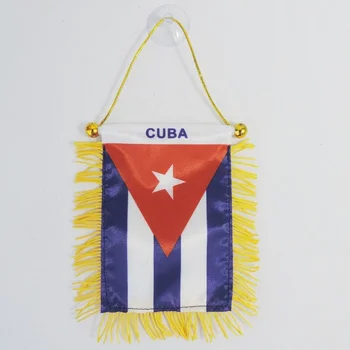 Običaj nacionalna zastava Kube 8x10cm/10X15cm ukras prozor automobila zastava