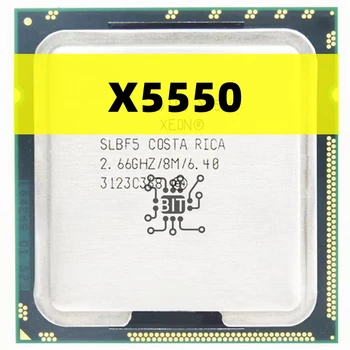 Originalni servisni procesor Xeon X5550 x5550 2.66ghz LGA1366 8 teme L3 Cache 8 MB Quad ogrebeni