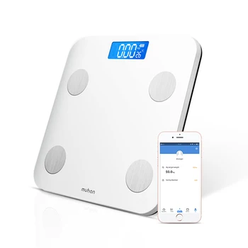 Pametna Vaga za smanjenje masnoće U Tijelu Vaga Za Kupatilo Samostojeći Digitalni Vaga je Ravnoteža BMI Povezivanje Telefona s tehnologijom Bluetooth APLIKACIJU Elektronska Vaga Za tjelesne težine