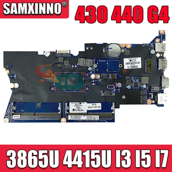 Za HP ProBook 430 440 G4 Matična ploča za prijenosna RAČUNALA Matična ploča 3865U 4415U I3 I5 I7 6th GEN 7th GEN Procesor DA0X81MB6E0 X81 Matična ploča